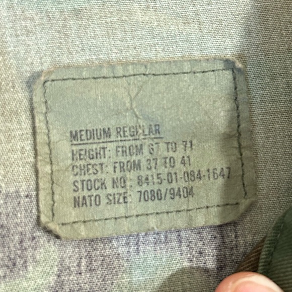 Us Military Woodland Camouflage BDU - Picture 4 of 5